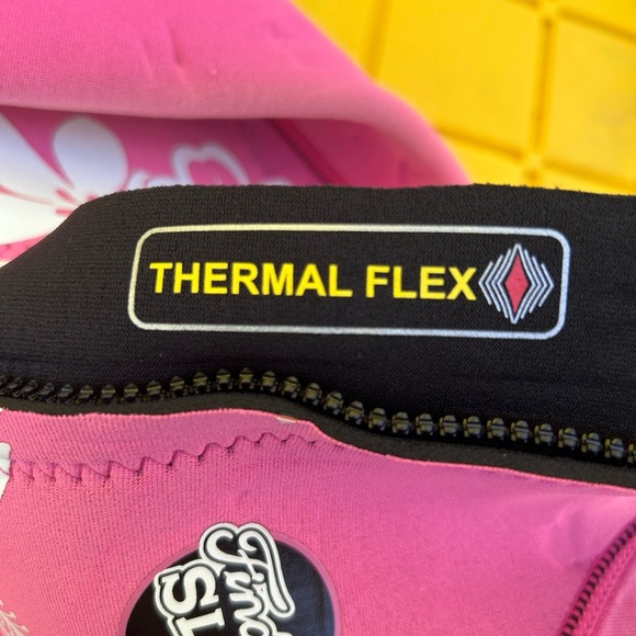 Billabong One Piece Swimwear Pink and Green - Picture 5 of 10